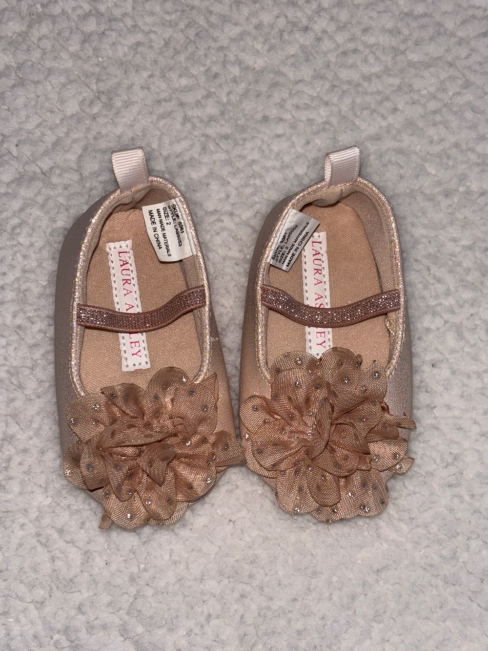 Laura Ashley Pink Infant Shoes size 2